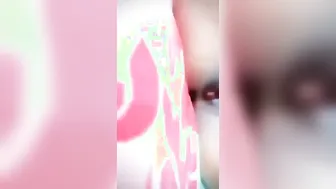 GF Spreading Her Pink Pussy And Showing Tits For Me