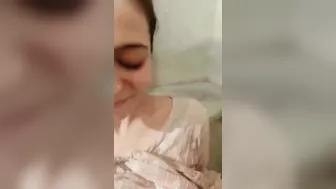 Desi Slut Deepthroating Massive Cock Before Riding Him All Night