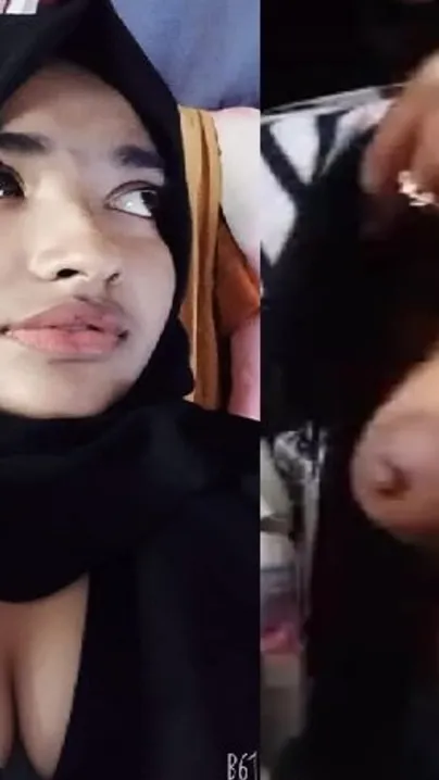 Hijab Babe Flashing Boobs During Her Naughty Video Call