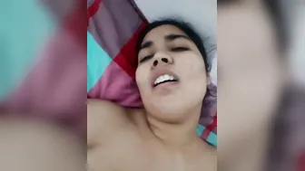 Chubby GF Moaning Loud Getting Fucked Hard In Bedroom