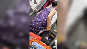 Bhabhi Changing Panties Showing Boobs In Sleeveless Blouse