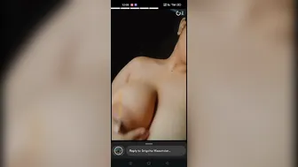 Bangladeshi College GF Showing Her Big Topless Boobs