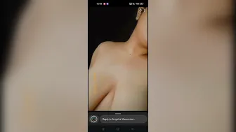 Bangladeshi College GF Showing Her Big Topless Boobs