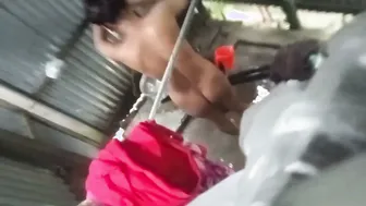 Wife Soaping Up Her Thick Ass While Hubby Records Bath Secretly