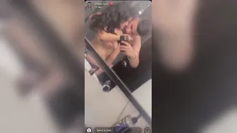 Punjabi Lovers Getting Naughty With Foreplay In Front Of Mirror