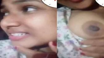 GF Stripping Naked During Late Night Video Chat Session