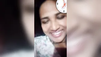 GF Stripping Naked During Late Night Video Chat Session