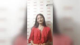 Cute GF Stripping Topless And Showing Her Body Online