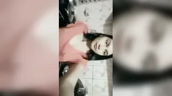 Beautiful GF Teasing Showing Off Her Perky Tits On Cam