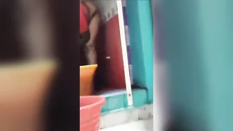 Thick Bhabhi Bending Over While Doing Chores Caught On Camera