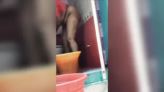 Thick Bhabhi Bending Over While Doing Chores Caught On Camera