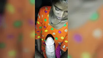Village Wife Sucking Cock Before Getting Fucked Hard At Home