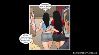 Restaurant Babe Flirting Naughty At The Grand Opening Party
