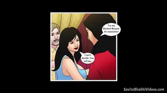 Restaurant Babe Flirting Naughty At The Grand Opening Party