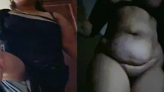 Thick Aunty Stripping On Cam During Late Night Chat Session