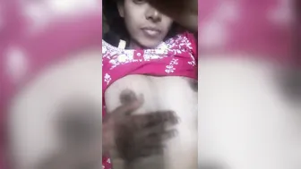 Virgin GF Showing Her Hairy Pussy First Time On Cam