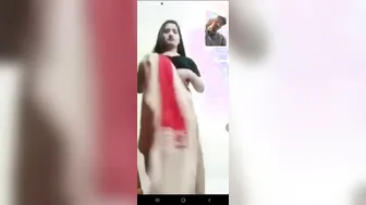 Indian GF Stripping Naked During Private Video Session