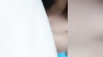 Sucking And Pressing My GF Juicy Boobs Till She Moans