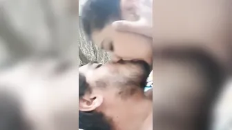 Sucking And Pressing My GF Juicy Boobs Till She Moans