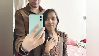 Young Indian Lovers Having Passionate Hardcore Sex In Bedroom