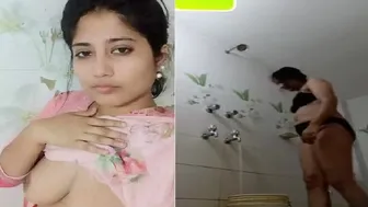 Bhabhi Stripping Down While Doing Laundry Caught On Cam