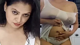 Horny Actress Getting Soaked In Revealing Outfit During Shoot