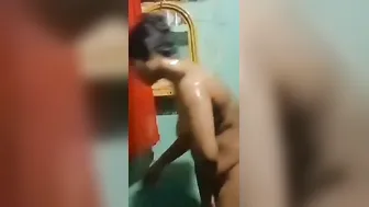Naughty Wife Caught Bathing Naked By Her Perverted Husband