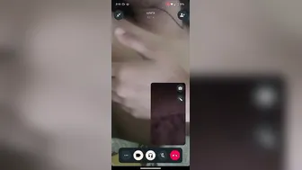 Covered Babe Stripping Down On Video Call Getting Really Wild