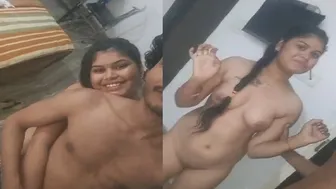 Newlywed Couple Getting Naughty During Private Foreplay Time