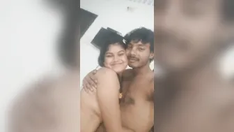Newlywed Couple Getting Naughty During Private Foreplay Time