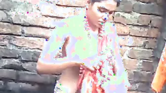 Girl Next Door Caught Bathing Nude On Hidden Cam At Home