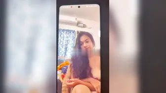 Tamil Babe Stripping Naked During Private Video Chat Session