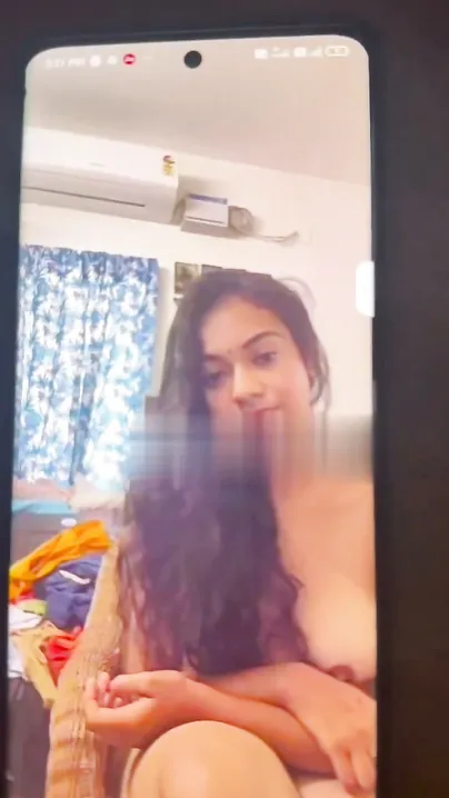 Tamil Babe Stripping Naked During Private Video Chat Session