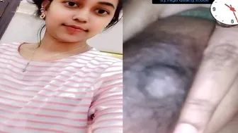 Naked Desi Babe Teasing During Naughty Video Call With Lover