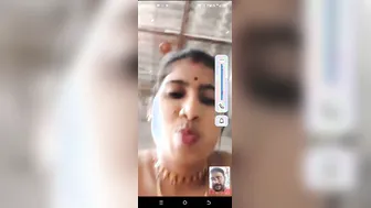 Village Bhabhi Having Phone Sex With Lover During Video Call