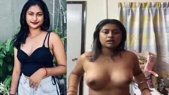 Desi Cam Babe Stripping Naked During Her Private Online Show