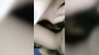 Village GF Riding Her Boyfriend Hard In Hidden Bedroom