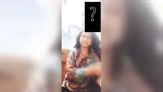 Bengali Babe Stripping Topless During Hot Video Call Session