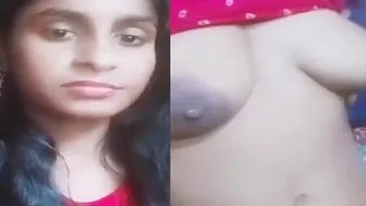 Village Wife Milking Her Heavy Boobs Naked For Hubby Pleasure