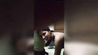 Village Wife Getting Romantic Letting Him Squeeze Her Tits