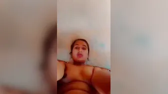 Shy Girl Showing Her Tight Body First Time On Camera Alone