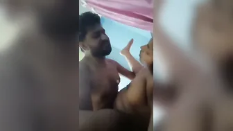 Married Woman Enjoying Rough Sex With Her Husband At Home