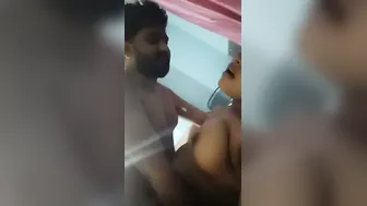Married Woman Enjoying Rough Sex With Her Husband At Home