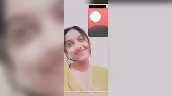 Smoking Hot GF Flashing Her Tits During Video Call