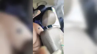 Busty Milf Changing Clothes In Car Exposing Her Big Assets