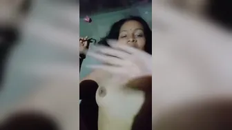 Village Wife Spreading Her Pussy Wide Open For The Camera