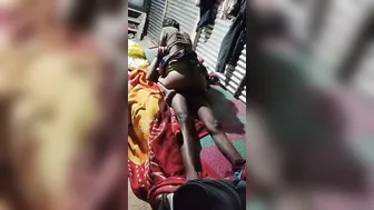 Village Wife Riding Cock Hard Showing Her Sexy Round Ass