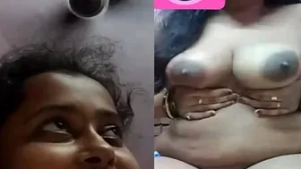 Bengali GF Stripping Nude On Video Call Showing Melons