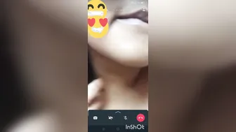 Bengali GF Stripping Nude On Video Call Showing Melons