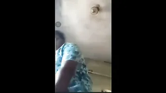 Chubby South Indian Aunty Flashing Her Massive Tits On Camera